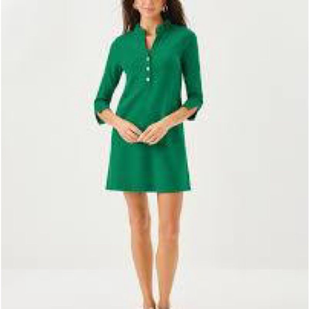 Lilly Pulitzer Emerald Green Dress